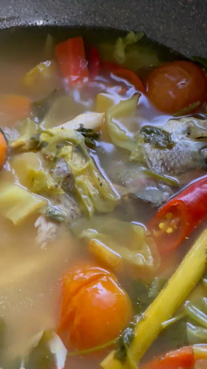 Gambar langkah 11 resipi Sea Bass | No Oil No Butter By Rabeya Khatun.