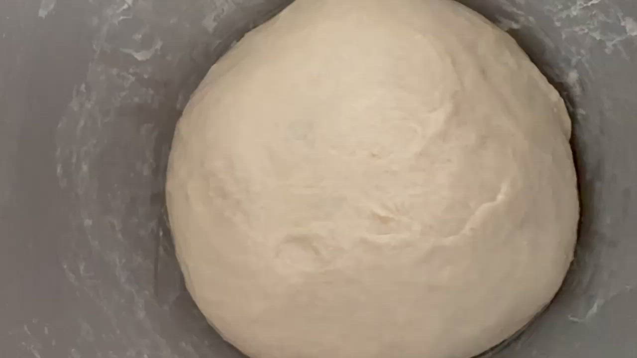 A picture of step 4 of Easy Homemade Pizza Dough.