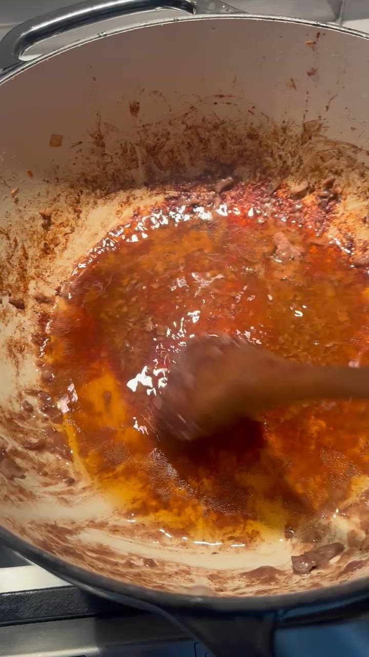 A picture of step 3 of Dijon and Cognac Beef Stew.