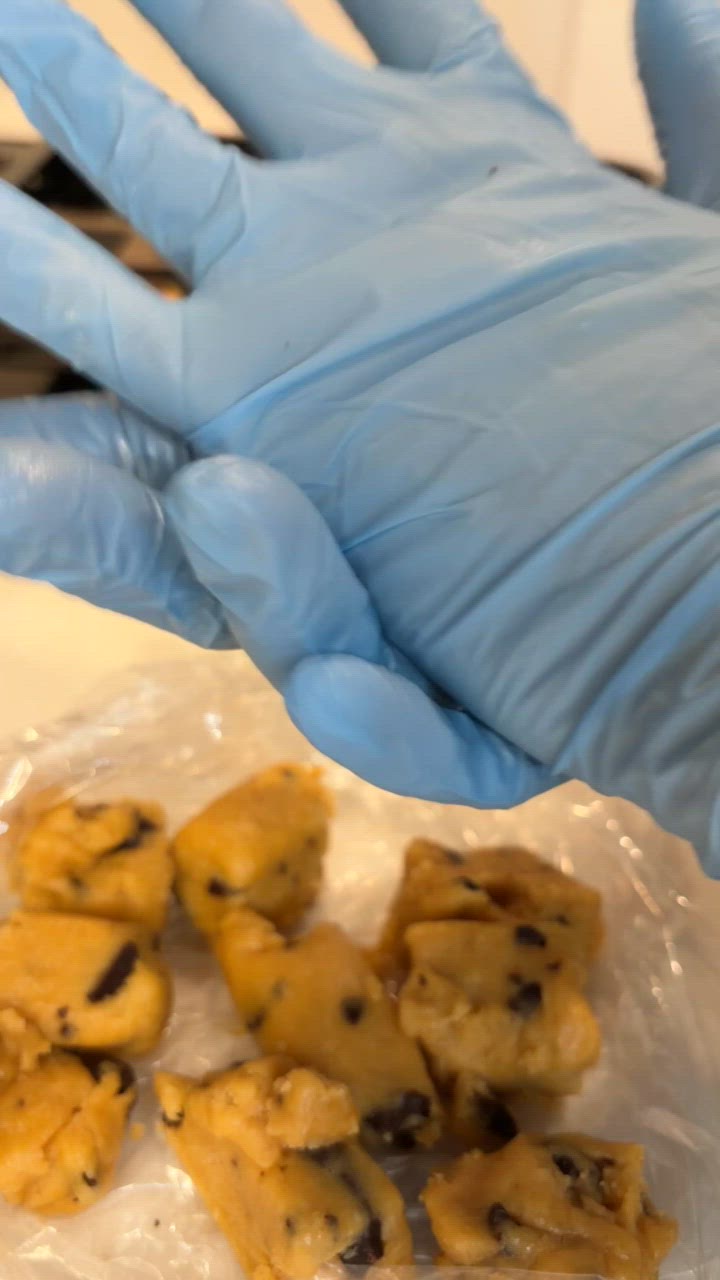 【低GI】しっとりチョコチャンククッキー作り方6写真