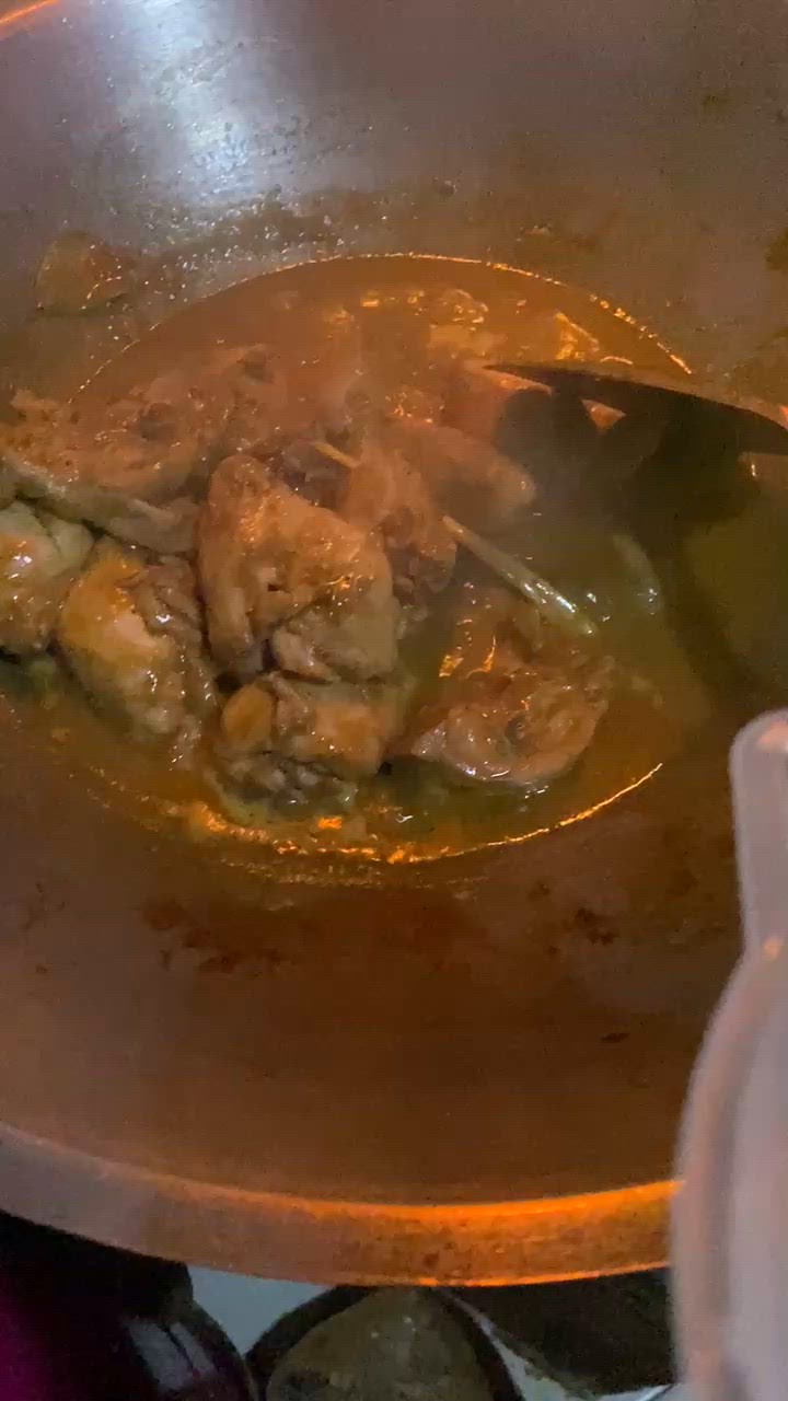 Foto langkah ke 4 dari resep Rendang Ayam Praktis.