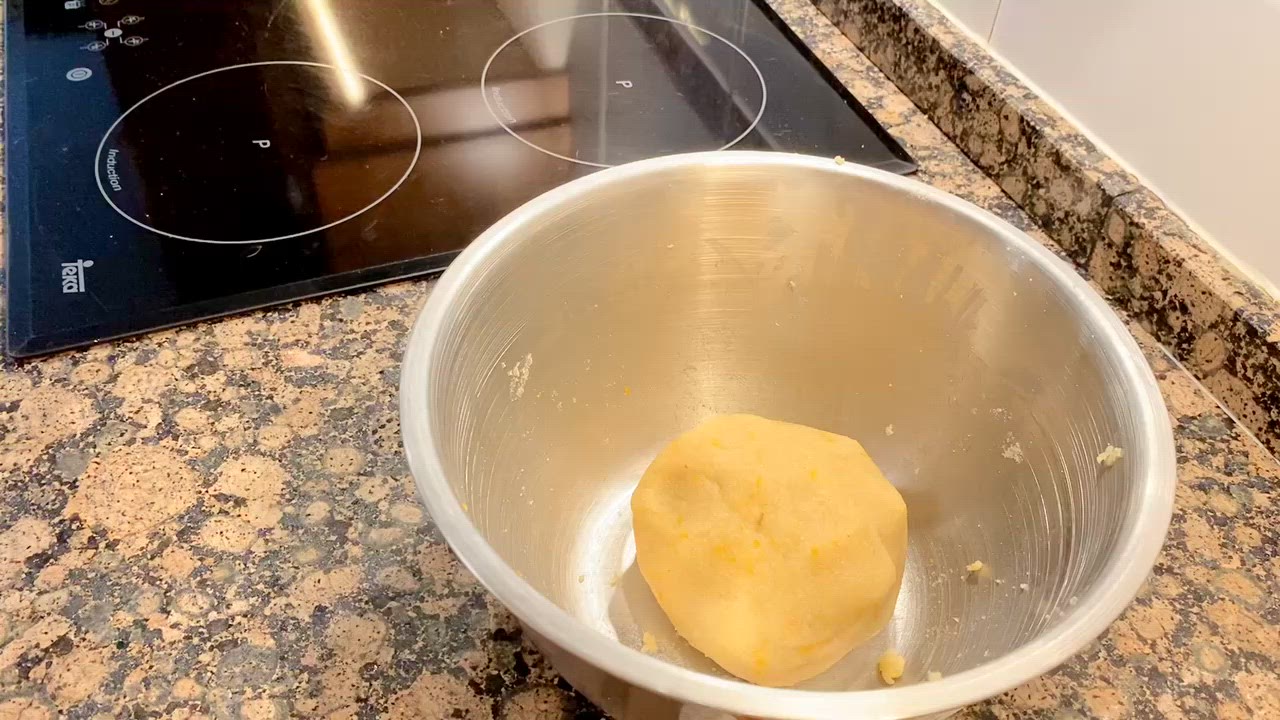 Foto del paso 3 de la receta Pastas de Almendra “sin glúten” (Gluten-free Almond pasta)
