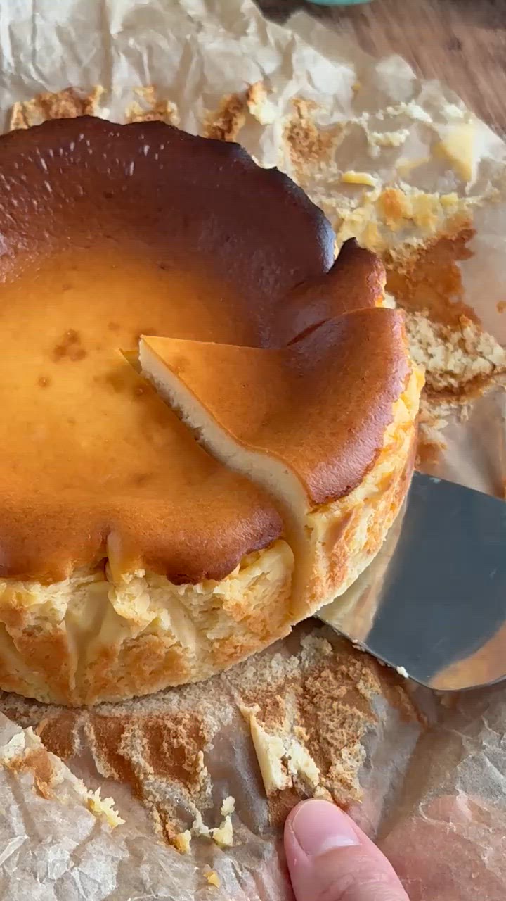 こめココでベイクドチーズケーキ作り方7写真
