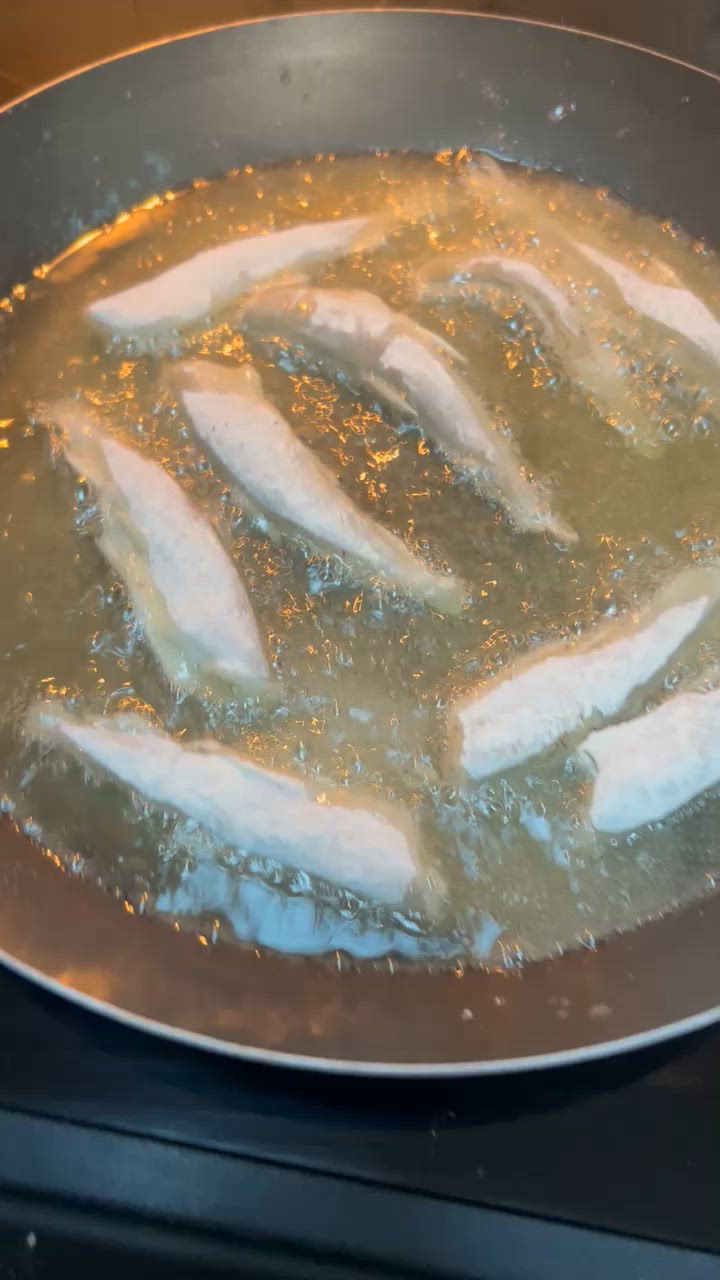 A picture of step 3 of Christmas Eve Dinner.