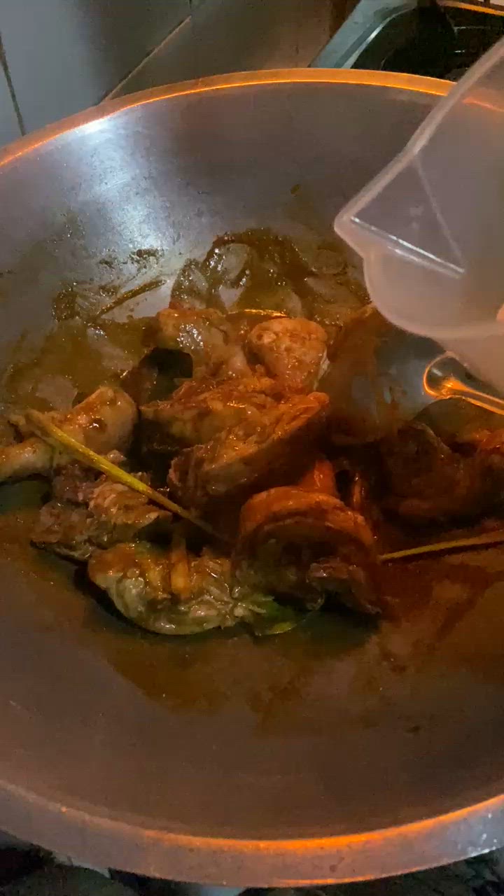Foto langkah ke 3 dari resep Rendang Ayam Praktis.