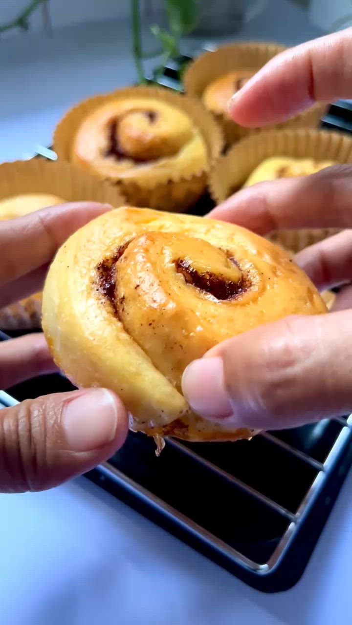 Foto langkah ke 7 dari resep Cinnamon Rolls dengan Margarin (Tanpa Ulen dan Telur).