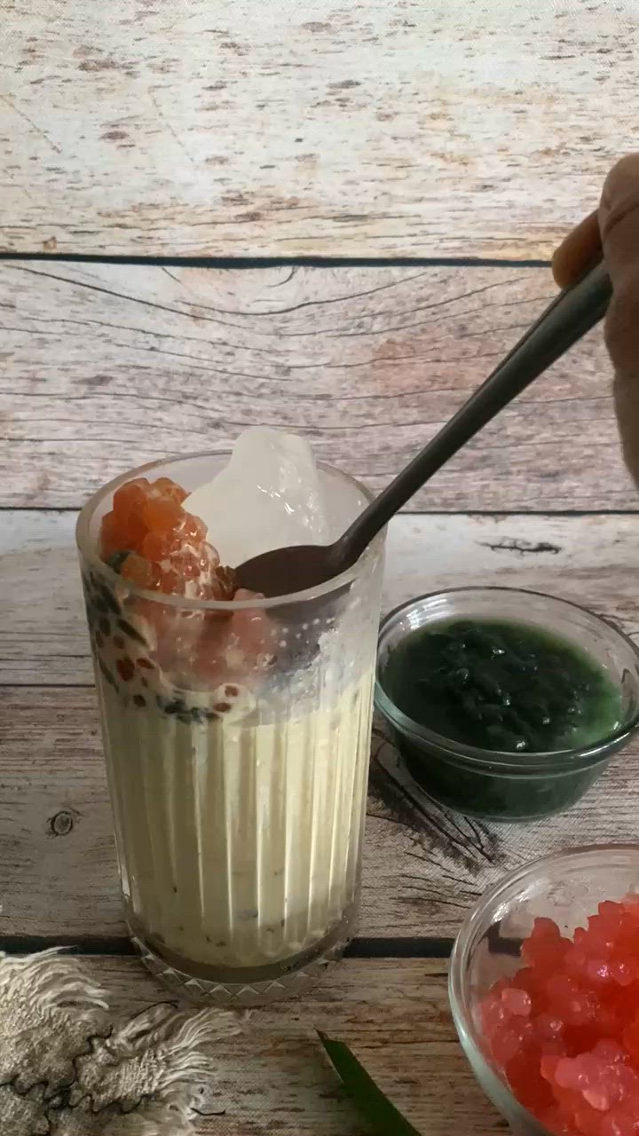 Foto langkah ke 7 dari resep Es Cincau Kecebong.
