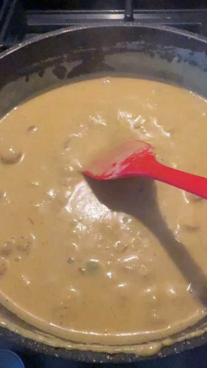 A picture of step 9 of Makhana Kheer (with Nolen Gur).
