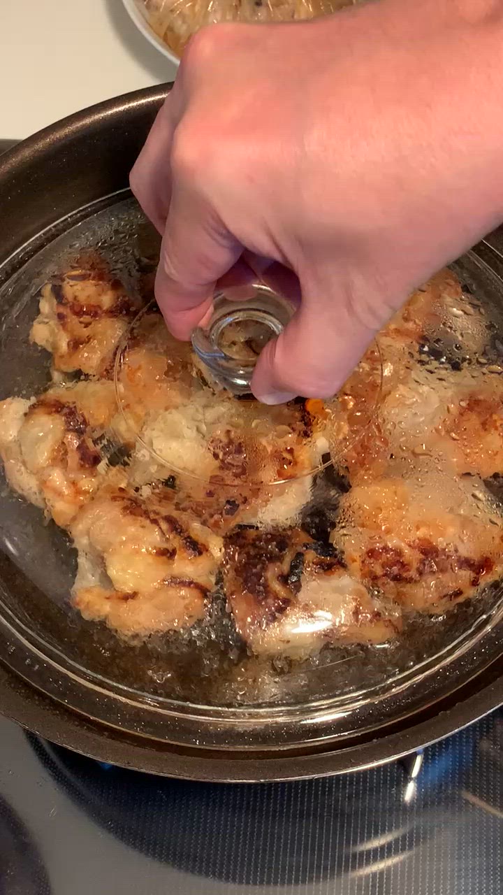 味噌とはちみつのローストチキン✨作り方8写真