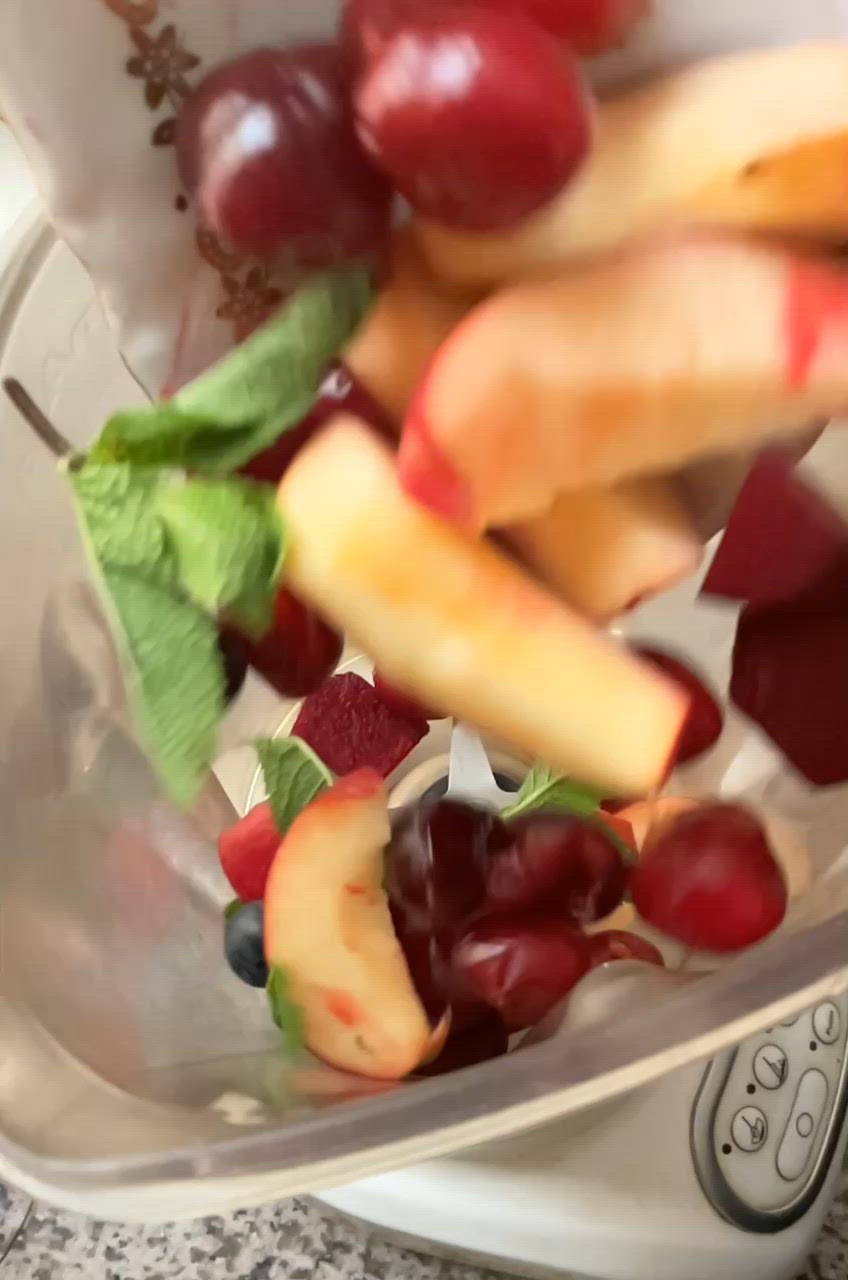 Une image de l'étape 4 de Milkshake 🫜 Betteraves Cerises 🍒.