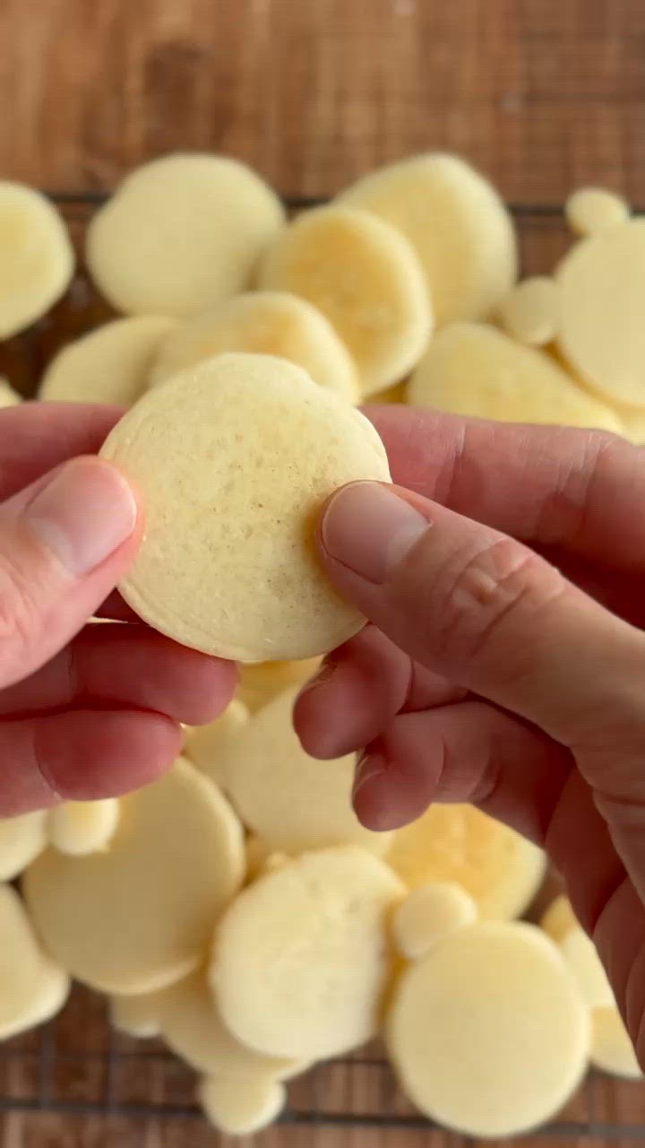 やさしいこめココパンケーキでつくるミニパンケーキ作り方5写真