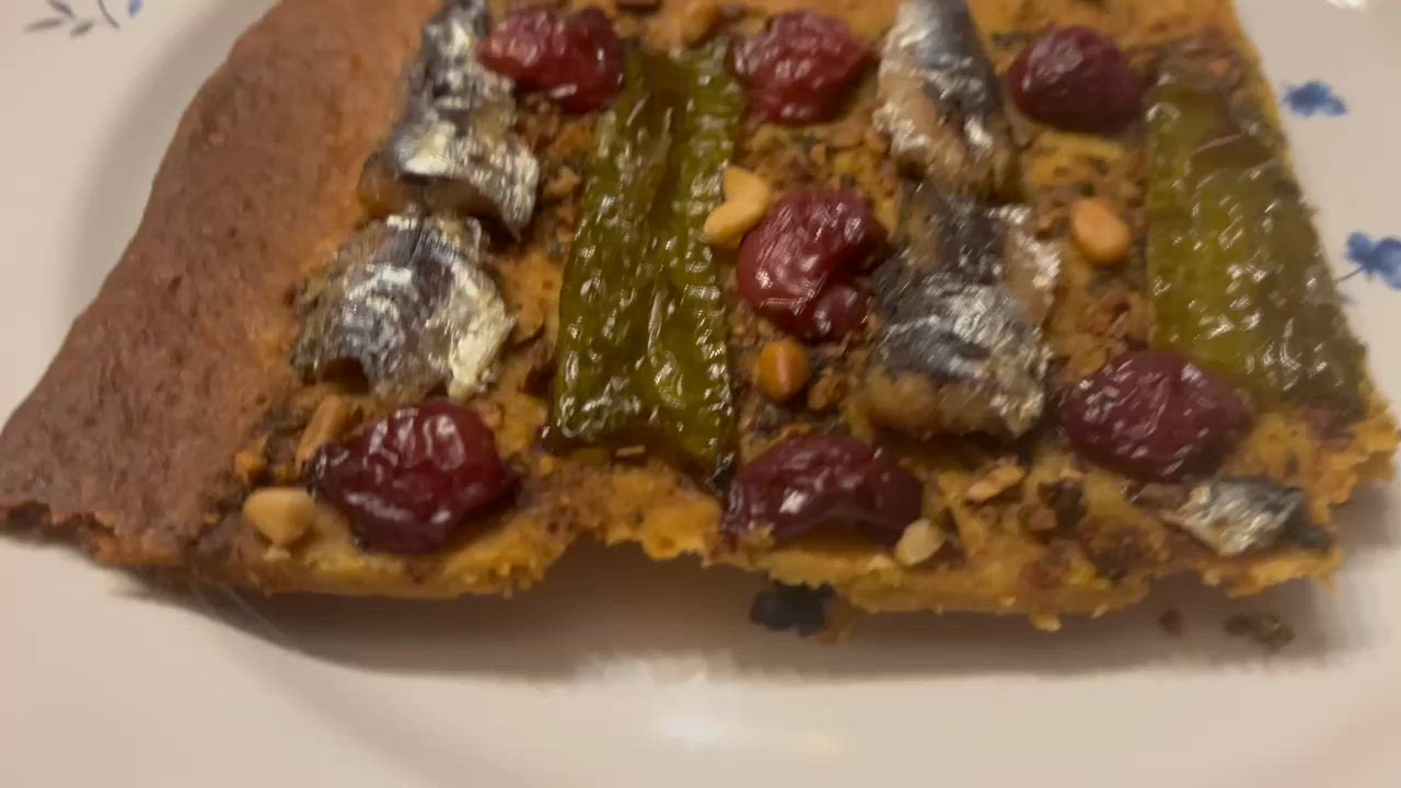 Foto del paso 16 de la receta Coca de Sardinillas y Cerezas con Salsa de Albahaca!!!!!