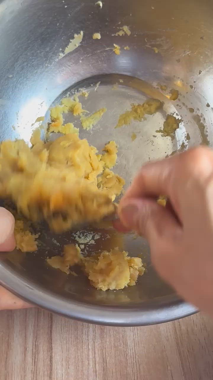 Foto langkah ke 3 dari resep Getuk Ubi Leftover.