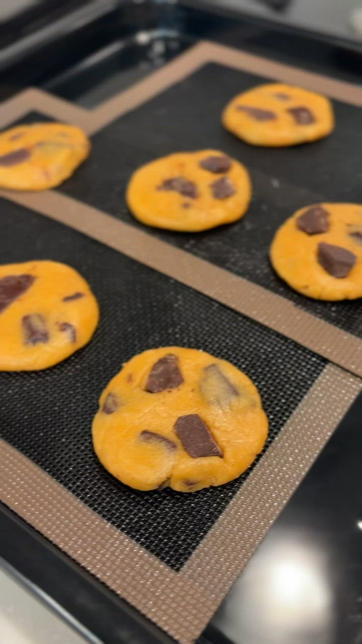 【低GI】しっとりチョコチャンククッキー作り方7写真