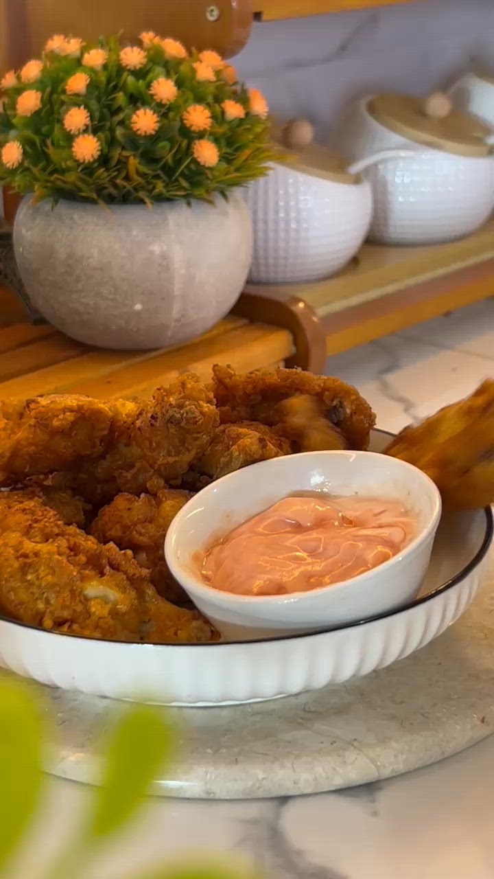 Foto langkah ke 4 dari resep Ayam goreng crispy.