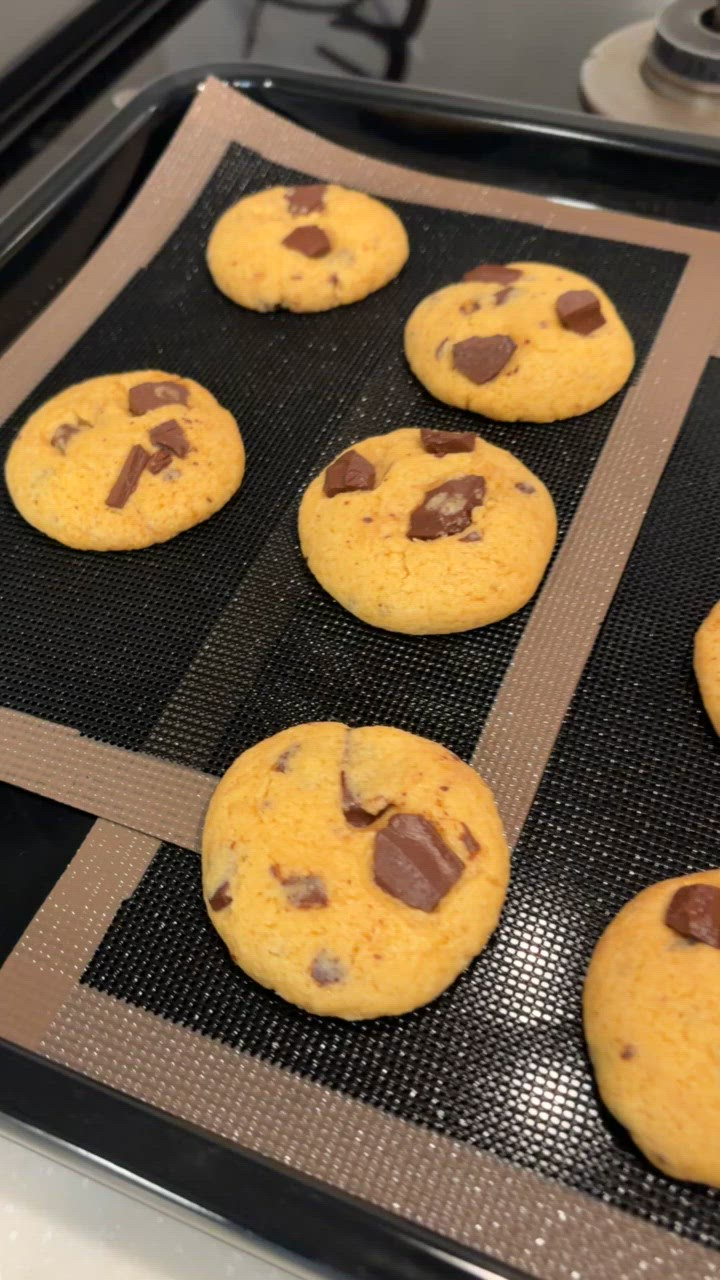 【低GI】しっとりチョコチャンククッキー作り方8写真