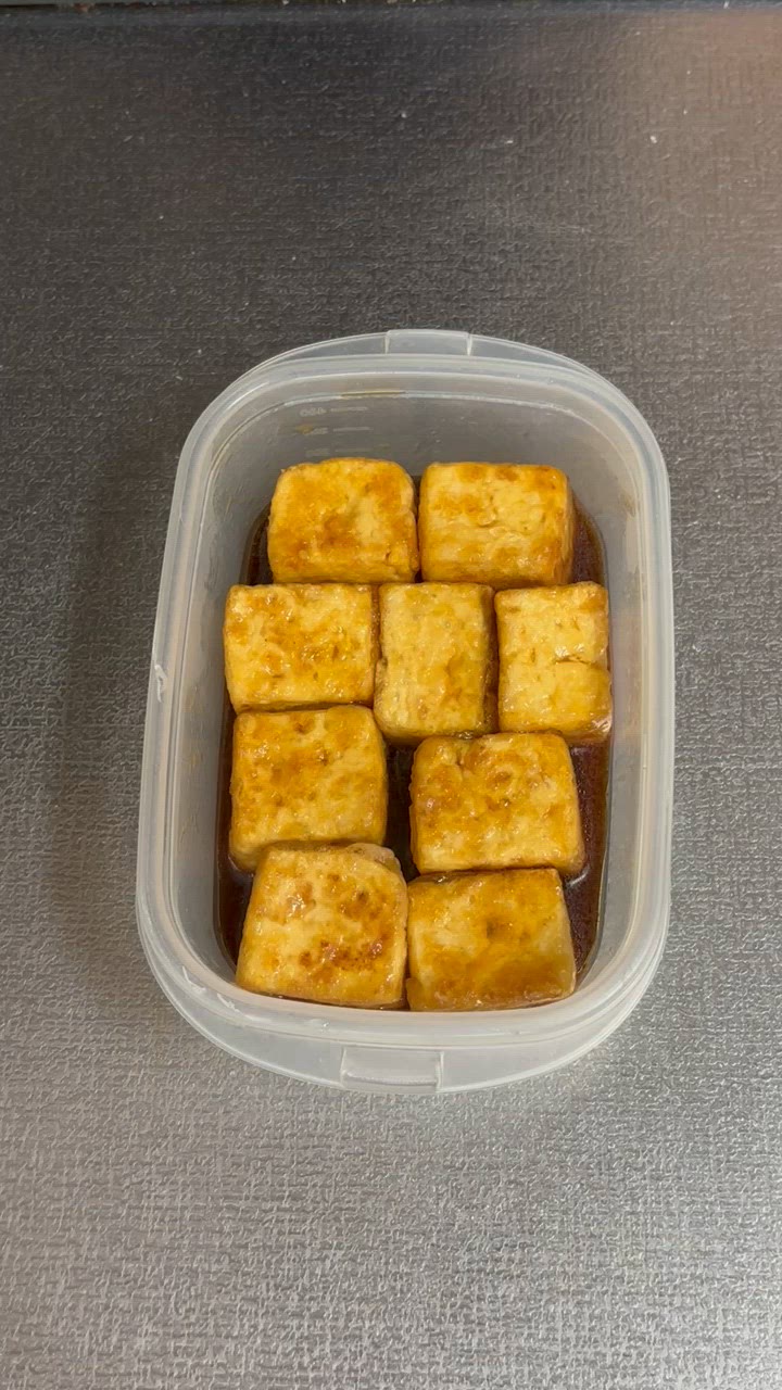 揚げ焼き豆腐の麺つゆ漬け！作り方10写真