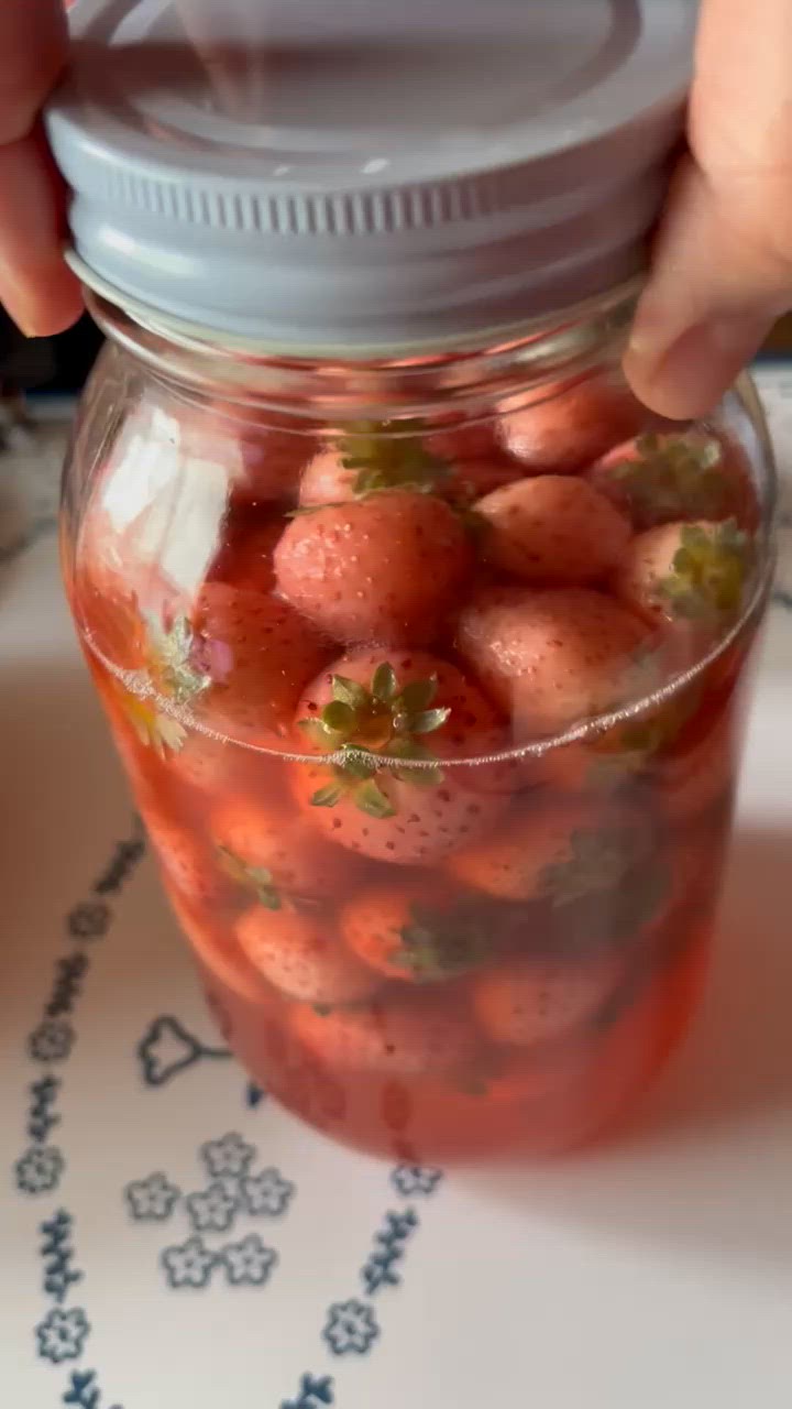 いちごの酵母（液種）作り方4写真