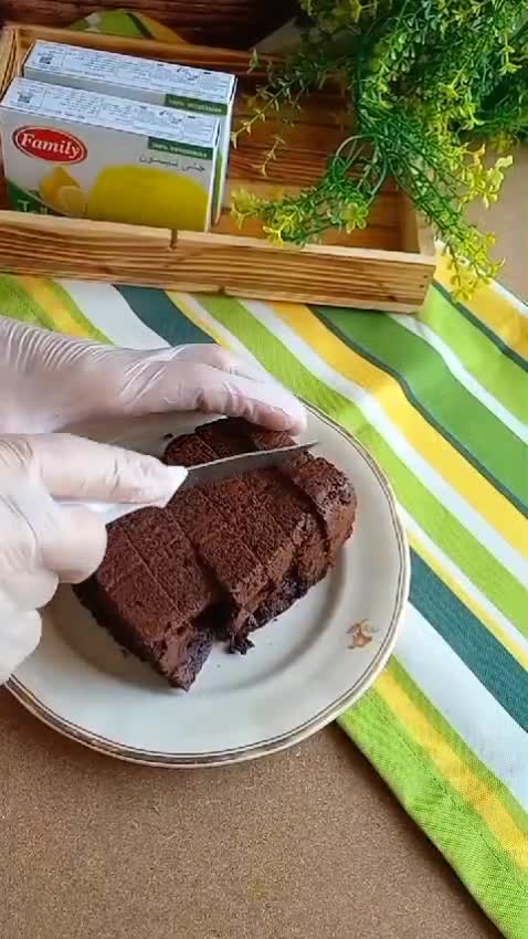 صورة لخطوة 1 من وصفة براونيز مع الصوص