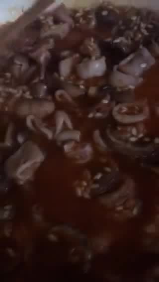 Foto del paso 18 de la receta: Paella de marisco en sartén, con caldo dashi, (Japón), paso a paso