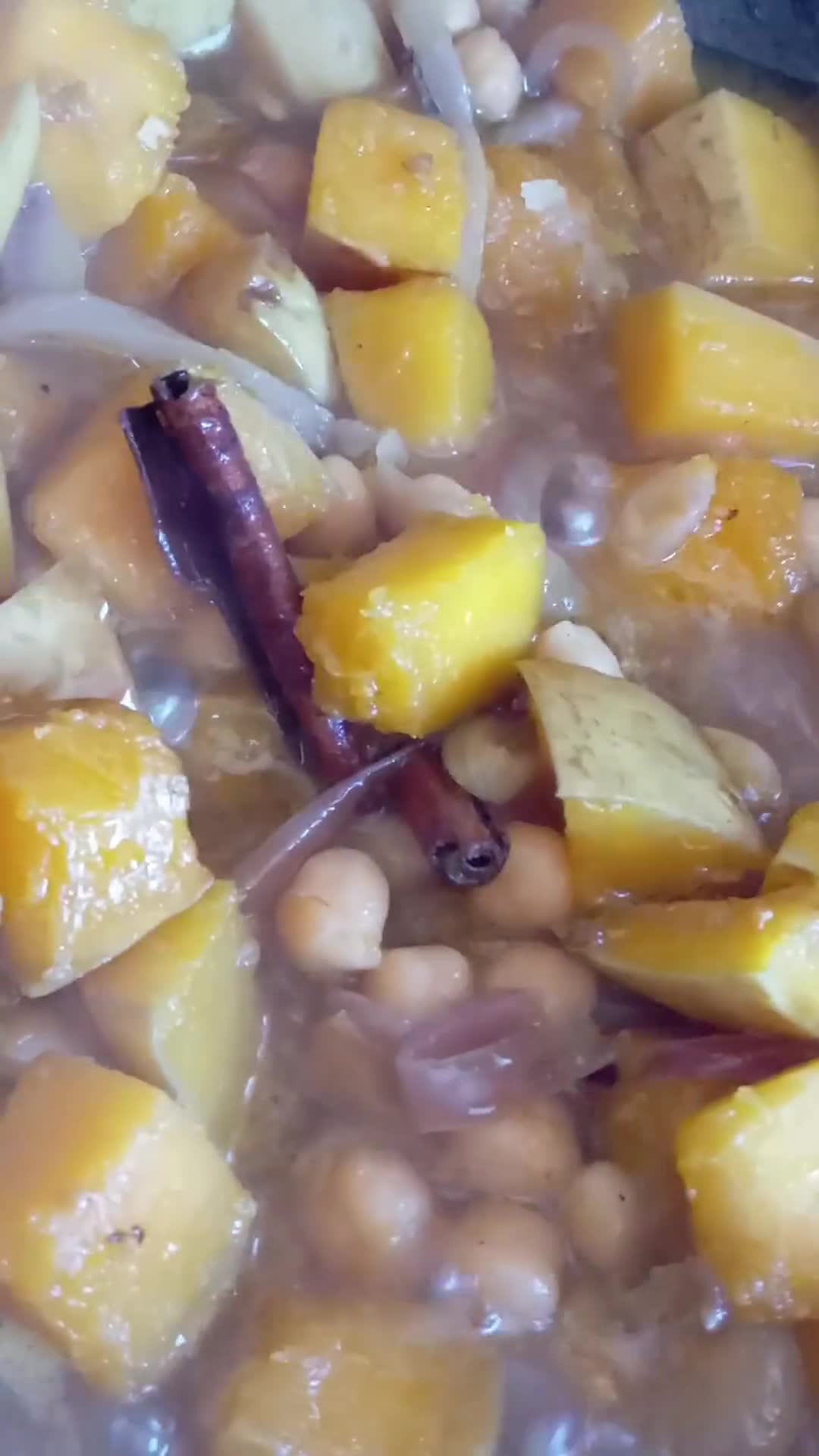 Foto del paso 6 de la receta: Curry vegano de calabaza y garbanzos