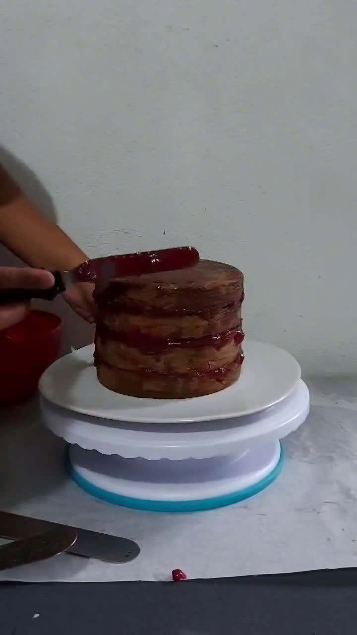 Foto del paso 8 de la receta: Chocoblackberry cake