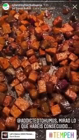 Foto del paso 5 de la receta: Espaguetis de calabacín con tempeh y berenjena