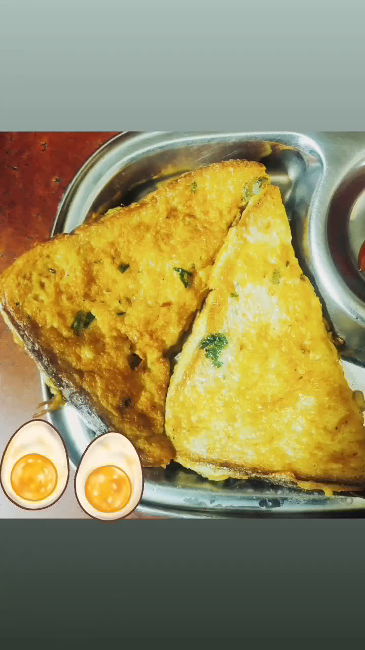फ्रेंच टोस्ट (french toast recipe in Hindi) रेसिपी चरण 3 फोटो