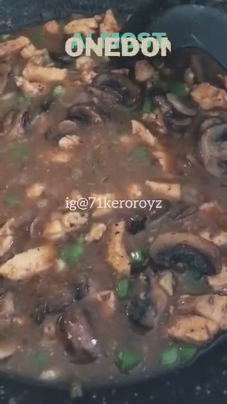 Gambar langkah 6 resipi 🍄🍗 CHICKEN STROGANOFF.