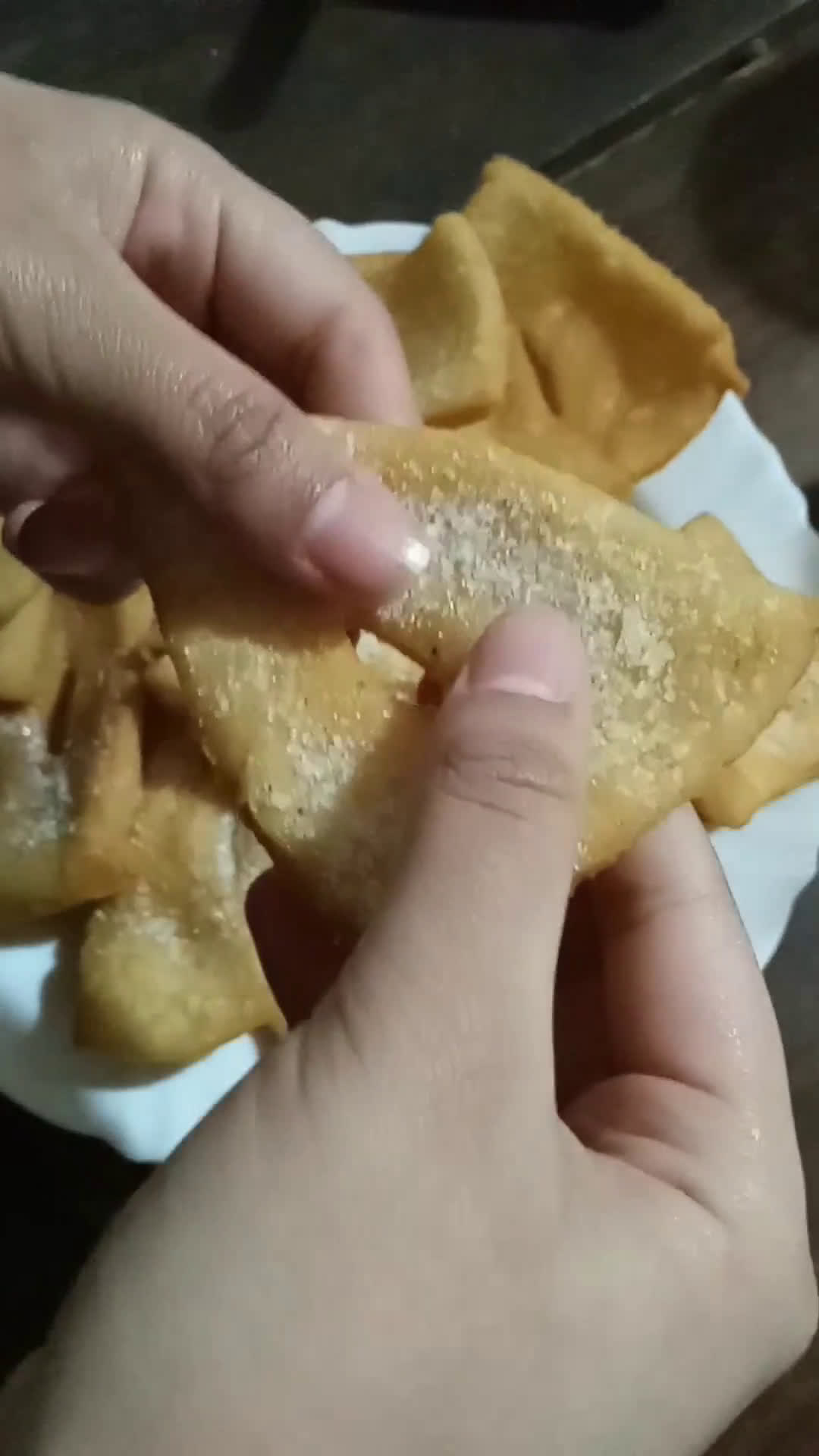 Foto del paso 4 de la receta: Tortas fritas 🫓 (apto vegano)