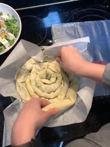 Foto del paso 5 de la receta: Spanakopita