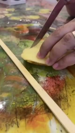 صورة لخطوة 2 من وصفة بطاطس الاكرديون المشويه 🥔🪗