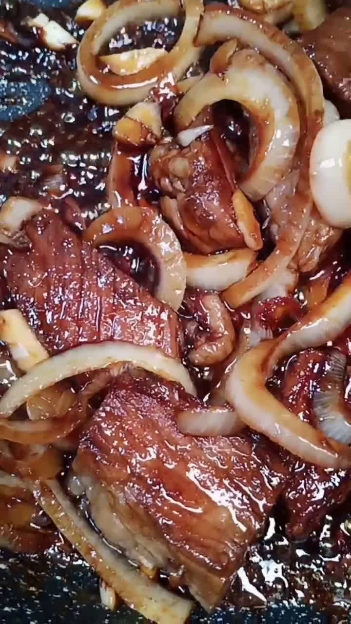 Foto langkah ke 3 dari resep Tumis Daging Bawang Bombay.