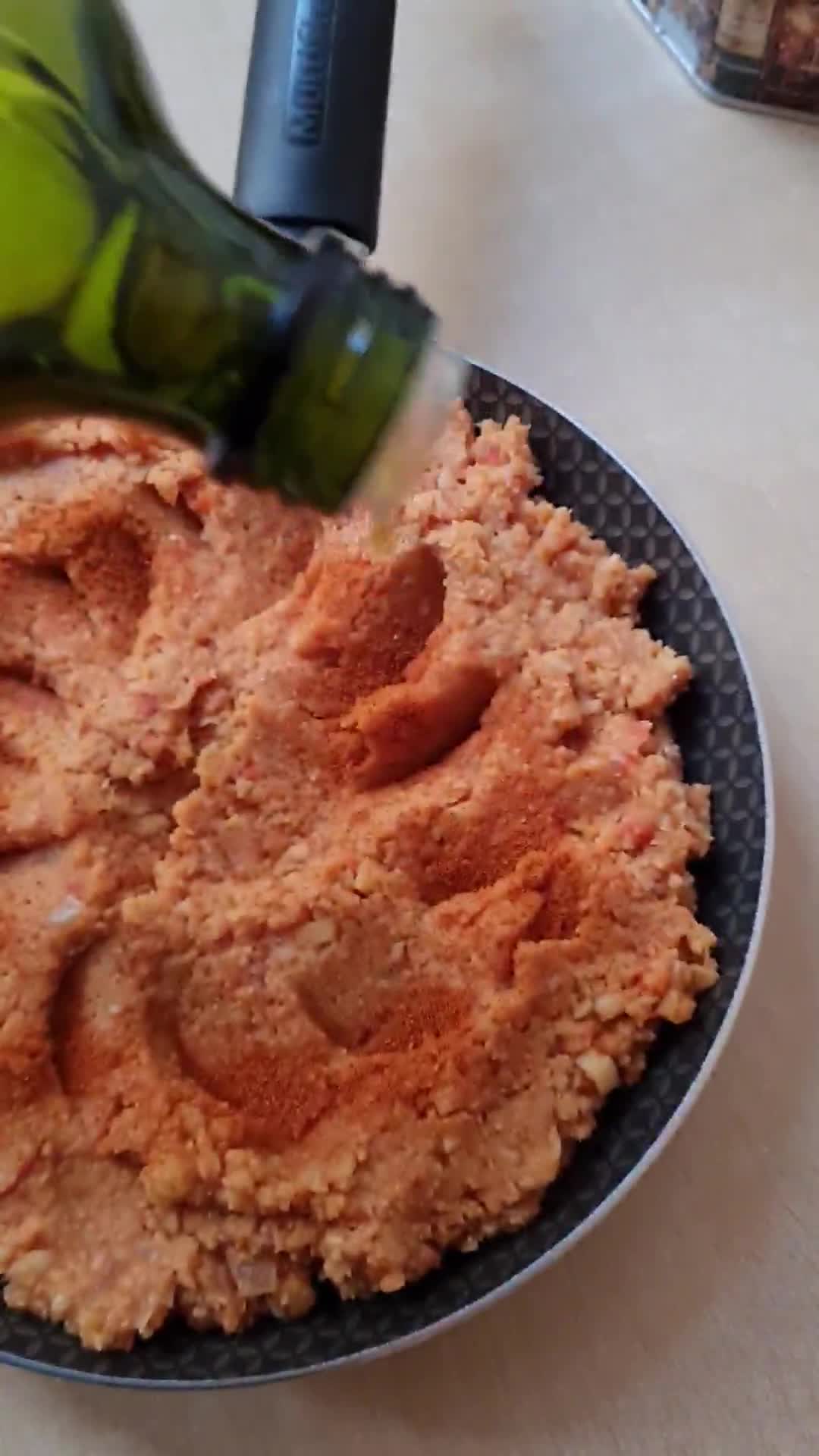 Foto del paso 5 de la receta: Morrococo o garbanzos "mareaos" en sartén 🌱 Hummus de Jaén 🇪🇸
