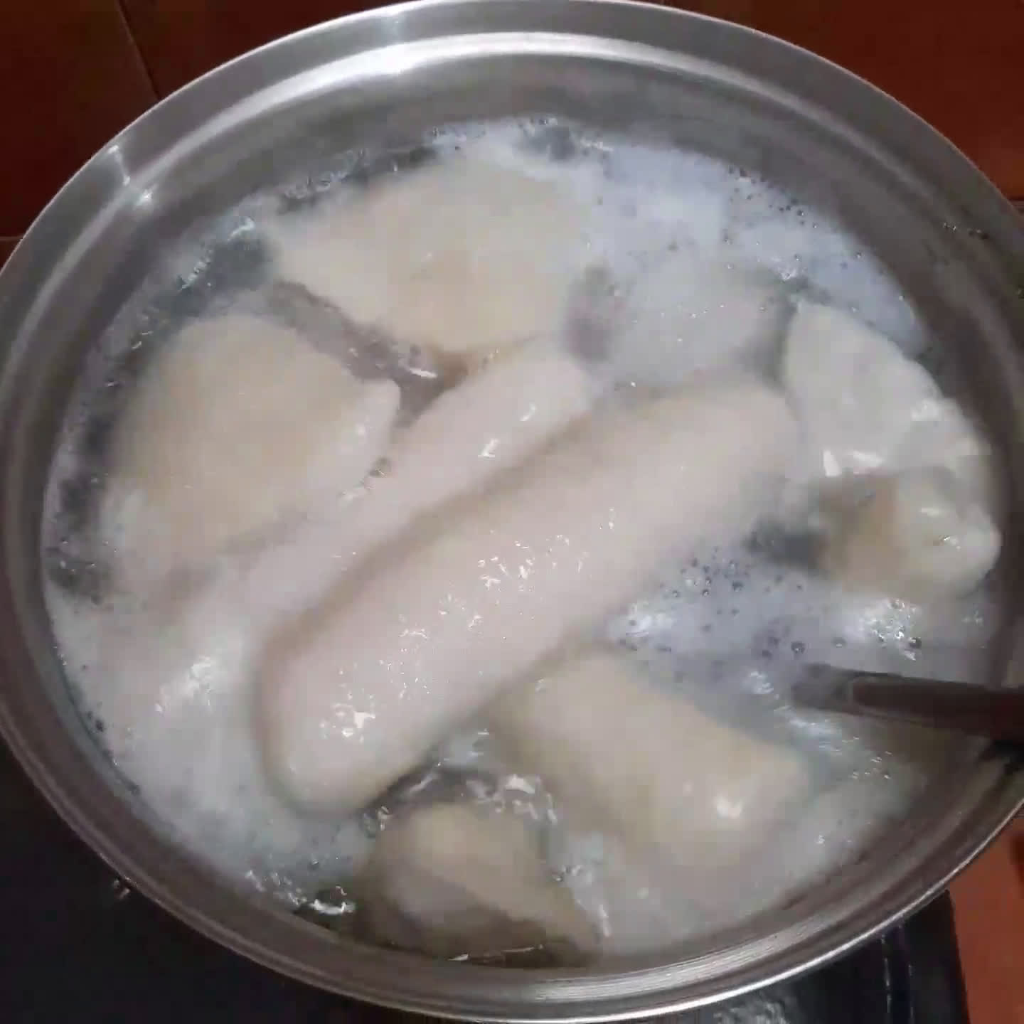 Foto langkah ke 12 dari resep Pempek Tenggiri.