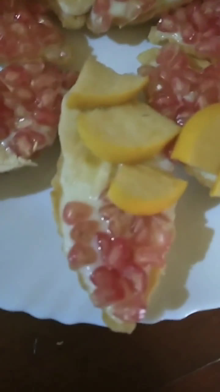 Une image de l'étape 8 de Mini tartelettes aux fruits (grenade, pomme et banane 🍌).