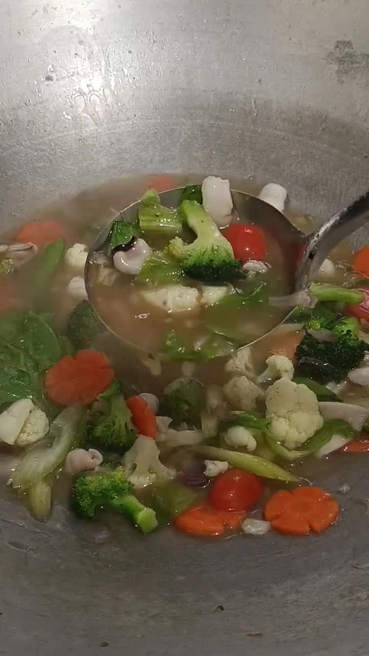 Gambar langkah 3 resipi Kuey Teow Kungfu.