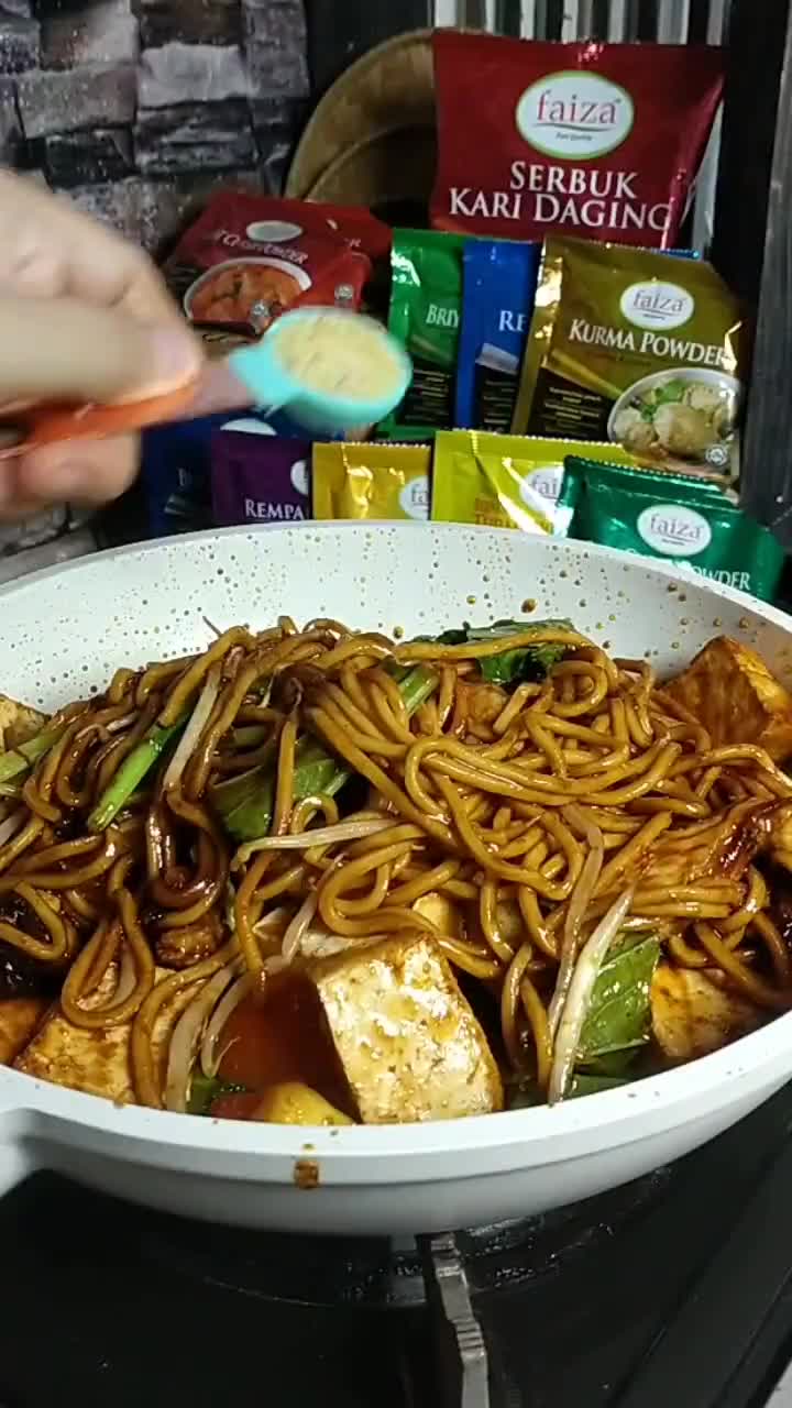 Gambar langkah 2 resipi Mee goreng faiza style.