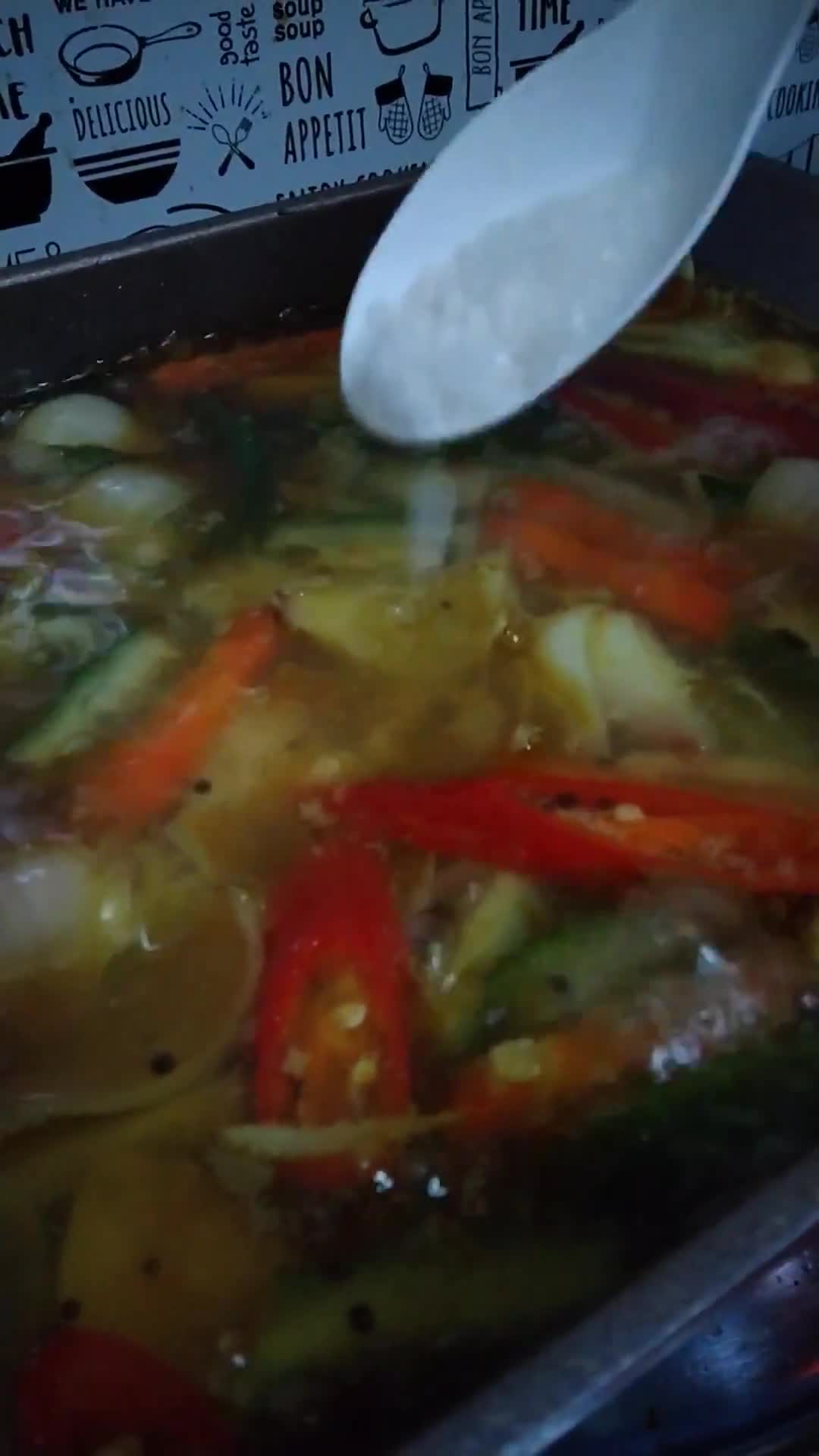 Gambar langkah 4 resipi Masak cuka ikan uji rashid a.k.a ikan lolong.