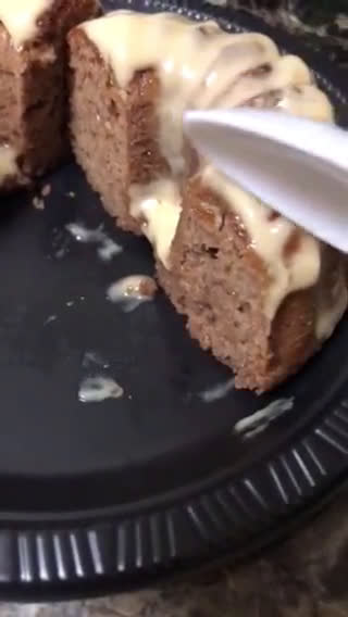 A picture of step 5 of Chocolate Coconut Butter Cream Bundt Cake.
