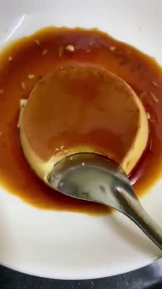 Hình bước làm 10 của món Bánh Flan