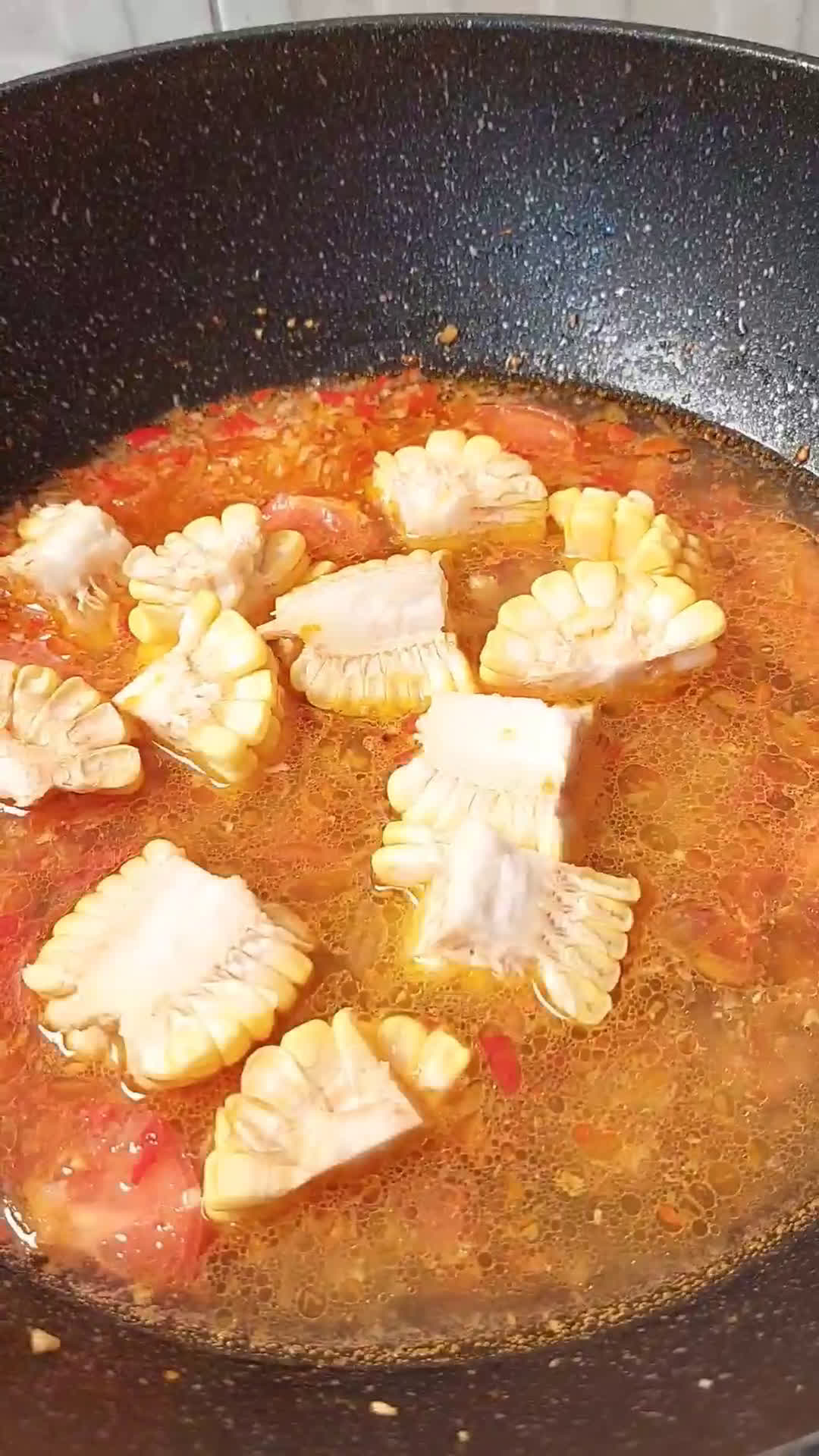 Foto langkah ke 3 dari resep Seafood Saus Asam Manis.