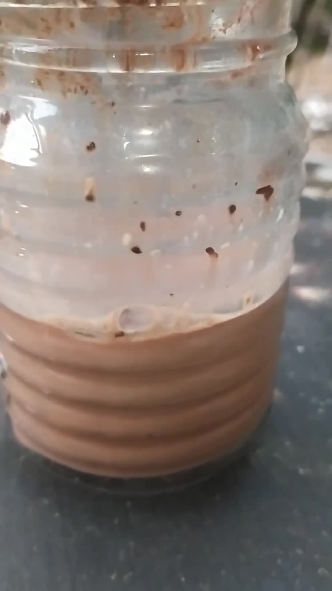 Foto langkah ke 5 dari resep Es Coklat Panjang Umur.