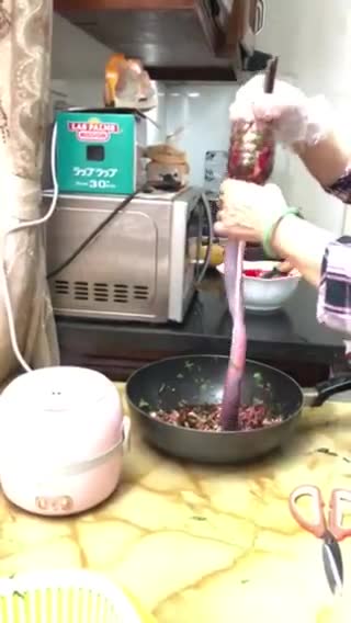 Hình bước làm 2 của món Cháo lòng!