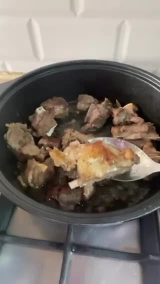 صورة لخطوة 3 من وصفة ارز بخاري باللحم