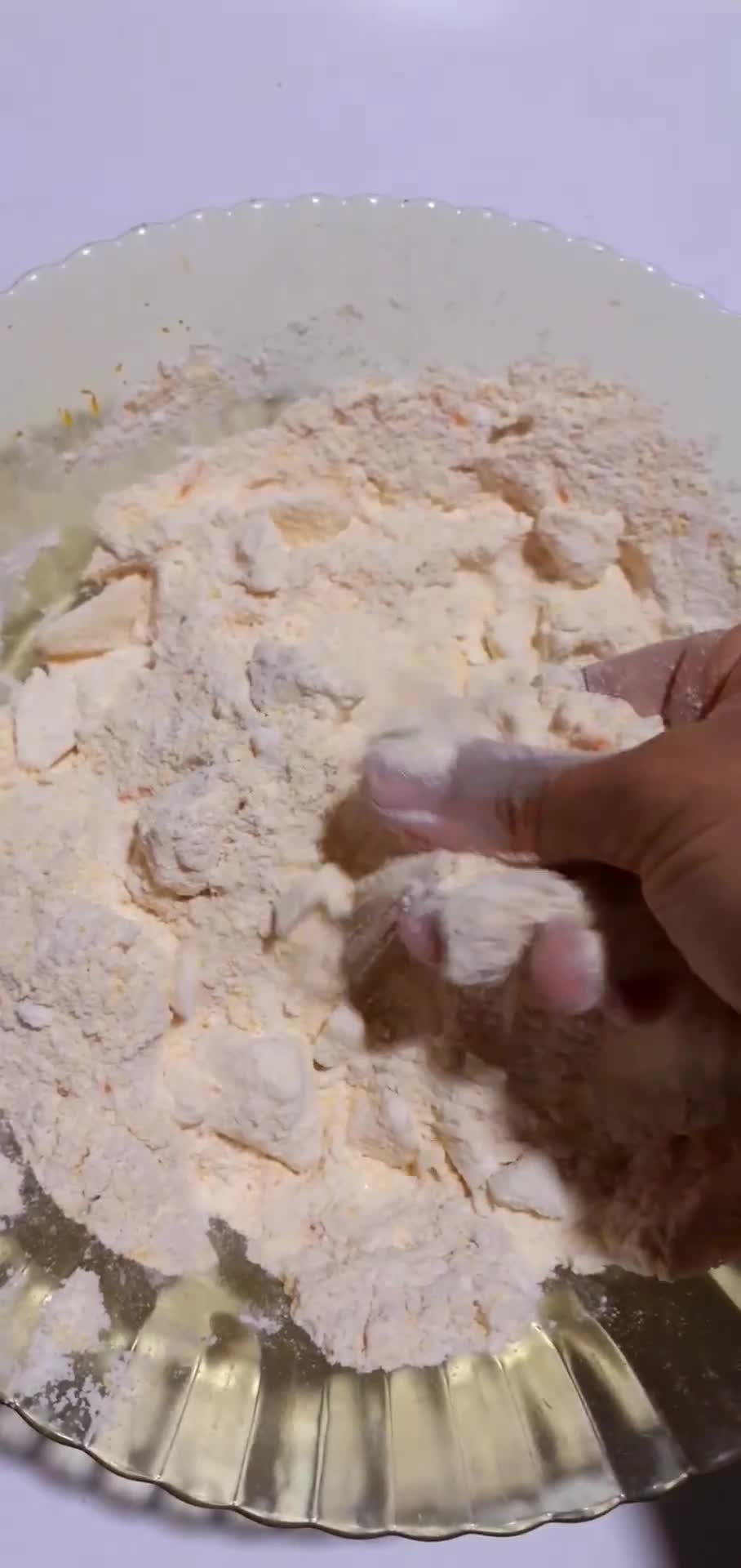 Foto del paso 1 de la receta: Scones de naranja y harina de maíz🌽