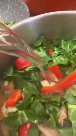 Foto del paso 8 de la receta: Arroz con conejo, acelgas silvestres y legumbres, en olla exprés. Cómo guardarlo?