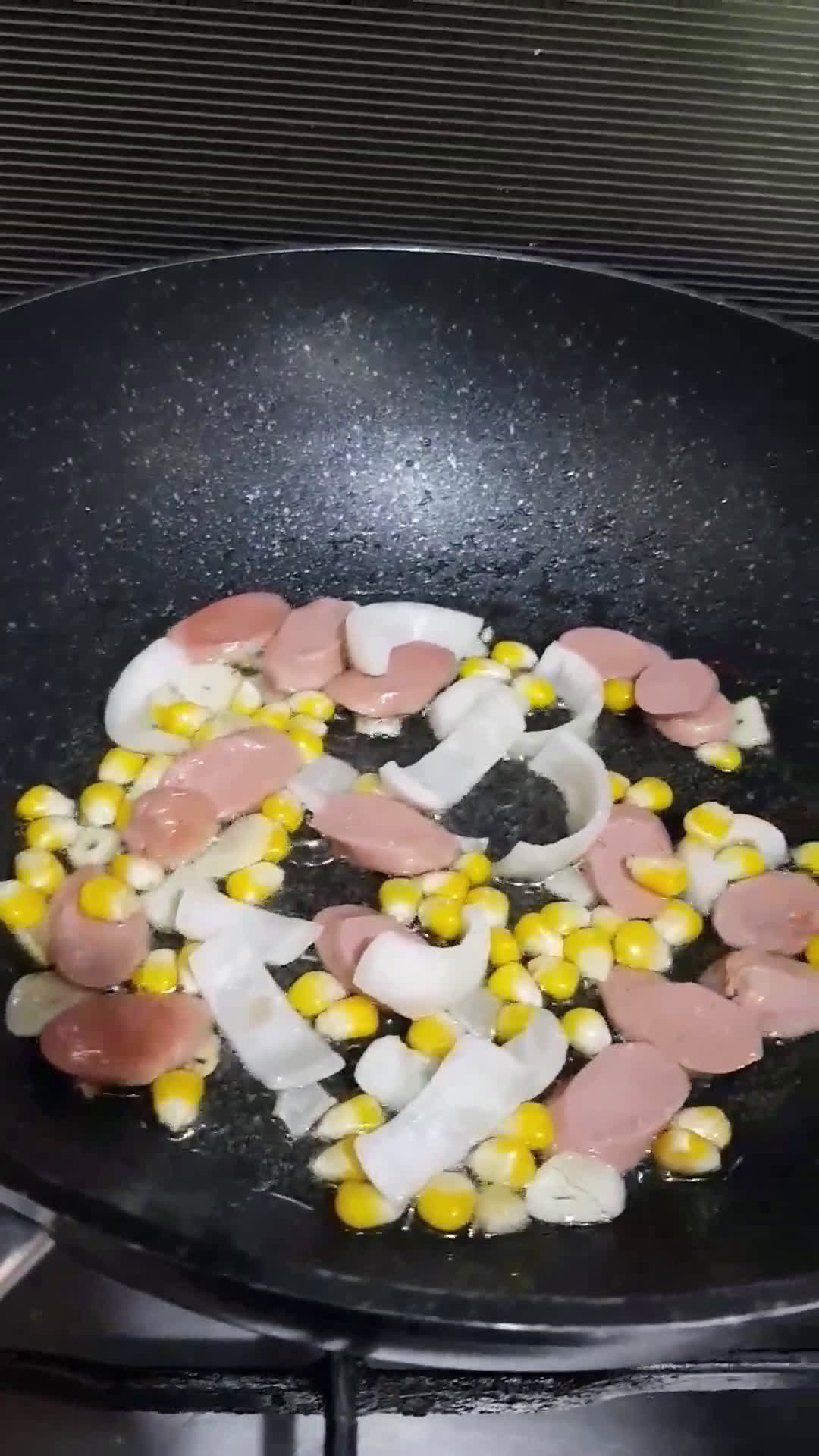 Foto langkah ke 2 dari resep Tumis Buncis warna warni.