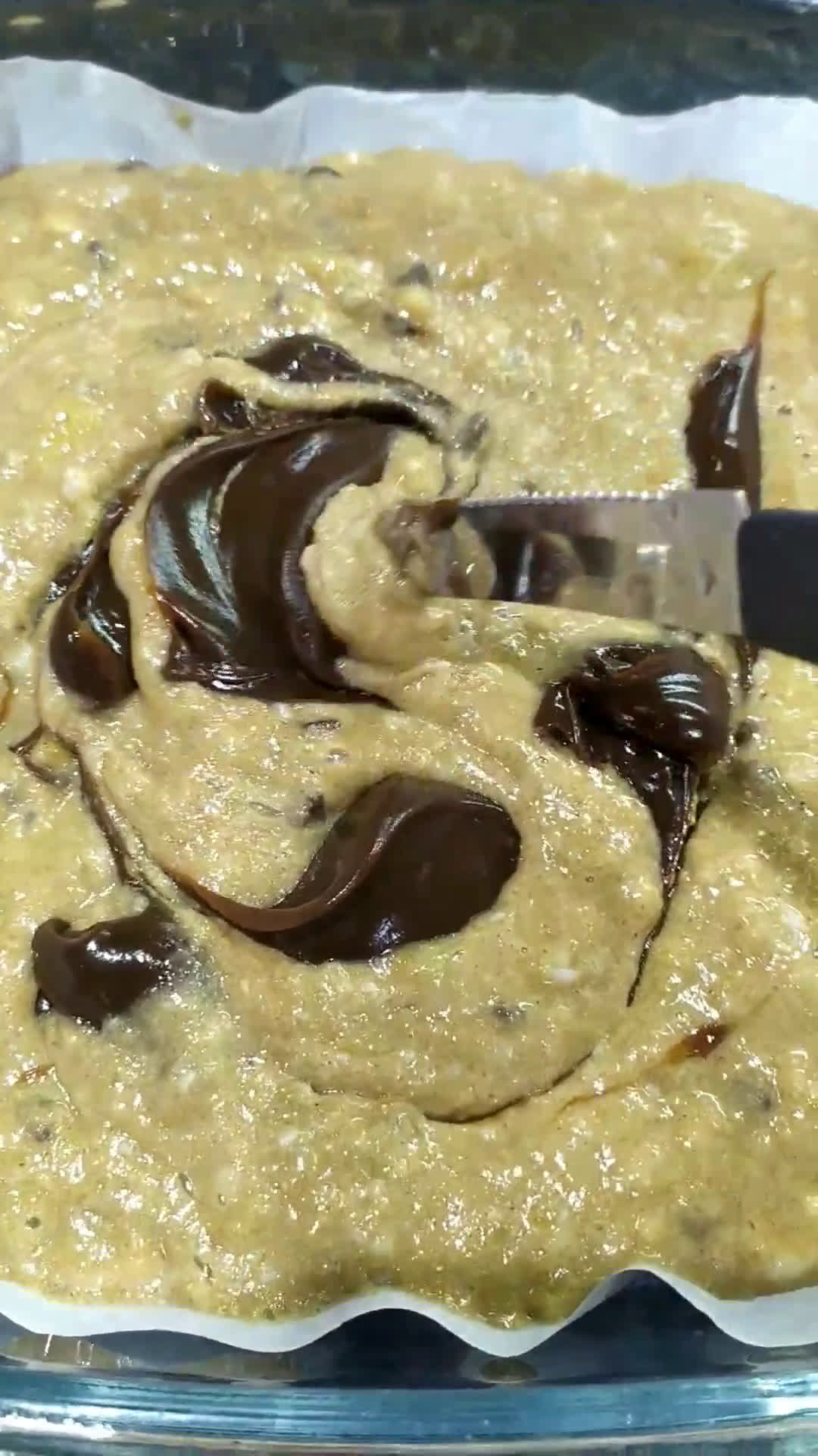 Foto del paso 3 de la receta: Pan integral de banana 🍌 y chocolate 🍫