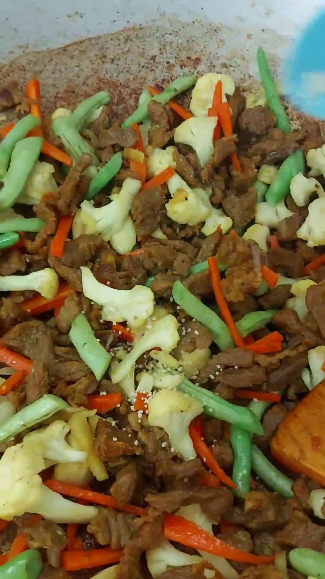 Gambar langkah 7 resipi Daging goreng kunyit (berjus).